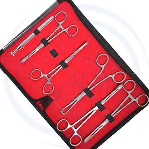 ชุดอุปกรณ์เจาะร่างกาย 7 ชิ้น พร้อมคู่มือ ปากกาเจาะแบบใช้แรงดัน ปากคีบเจาะกระดูกอ่อนจมูกแบบฟองน้ำ ปากคีบ 4 ง่าม ปากคีบลูกปัด ปากคีบแบบ DADDY D PRO - Product Image 3