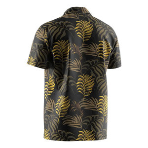 OEM séchage rapide hommes pour T-shirts polo Design personnalisable solide à manches courtes tissu tricoté Street Beach Wear motif 220 grammes - Product Image 4