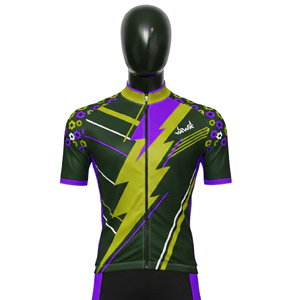 Unisex Digital Sublimation Cycling Jersey Quick Dry Half Sleeve Cycling Clothing With Special <b>Light</b> Material OEM Team <b>Name</b> - Product Image 6