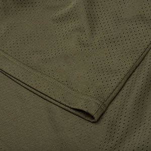 Premium Solid Fabric Sweat Wicking Ultra Soft Mens Two <b>Layer</b> Mesh Shorts OEM Customizable Eco-Friendly Anti-Wrinkle Gym Wear - Product Image 6