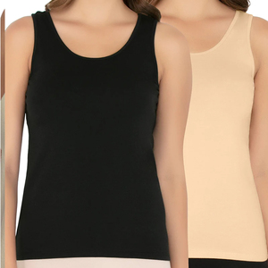 Precio barato nueva moda personalizada mujeres camiseta sin mangas al por mayor de alta calidad sin mangas Fitness camiseta sin mangas - Product Image 5