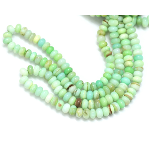 Cuentas de Ópalo Verde Menta del Desierto, Forma Redonda Lisa, 16 Pulgadas, 7-10 mm, Cuentas de Piedras Preciosas Redondas Lisas, Calidad AA - Product Image 4