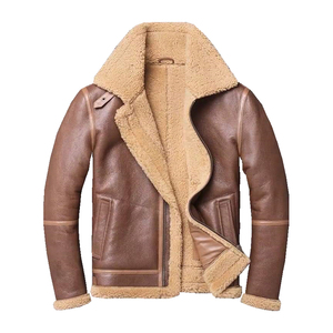 Design personnalisé Vente en gros Veste en cuir mode personnalisée de haute qualité Veste en cuir pour hommes - Product Image 1