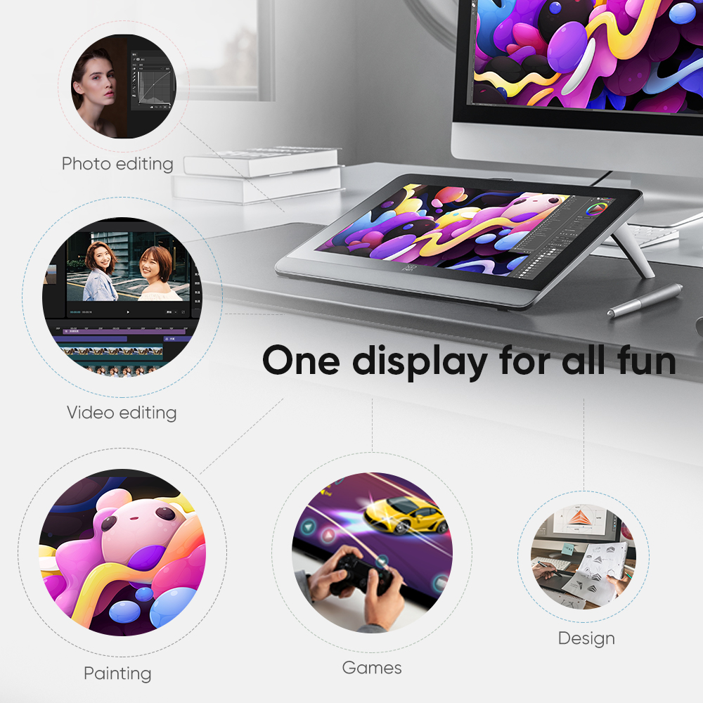 Xp-pen Artist Pro 14 Gen 2 16k Pressure Digital Drawing Tablet