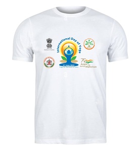 Promotion cadeau été coton blanc t-shirts conception personnalisée impression col rond coupe régulière T-shirt pour hommes femmes et enfants taille - Product Image 6