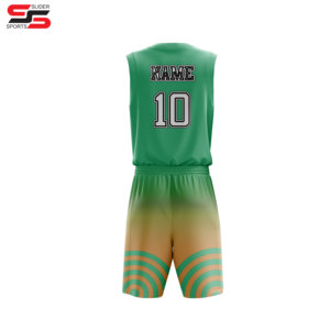 Tenue de Basketball Personnalisée en Polyester par Sublimation – Ensemble Respirant et Séchage Rapide pour Hommes, Idéal pour Équipes Scolaires et Clubs – Vente en Gros - Product Image 2