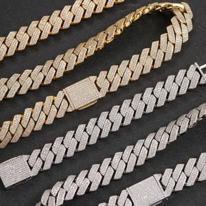 High-Shine Diamond Rope <b>Chain</b> Necklace with <b>Iced</b> Out <b>Chain</b> Smooth Finishing Fashion Jewelry for Retailers and Resellers Use - Product Image 2