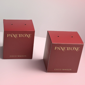 Caja de extremo de pliegue roja con caja de papel de cinta para gelatina Logotipo de estampado de lámina de tamaño pequeño Muestra gratuita Proporciona logotipo personalizado - Product Image 3