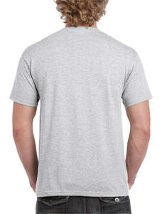 Camiseta personalizada de algodón 100%, camiseta en blanco con cuello redondo para hombre, camiseta con logotipo de marca personalizado para hombre, camiseta gruesa personalizada de alta calidad - Product Image 2