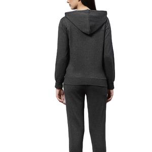 Chándal de dos piezas de algodón 100% personalizado para mujer, cremallera de alta calidad, último diseño, Etiqueta Privada, informal, elegante para Winter2026 - Product Image 2