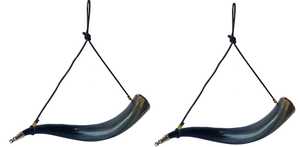 Cuerno para beber vikingo medieval tallado a mano, soporte náutico de hierro pulido, cerveza elegante, artesanía decorativa Med - Product Image 2