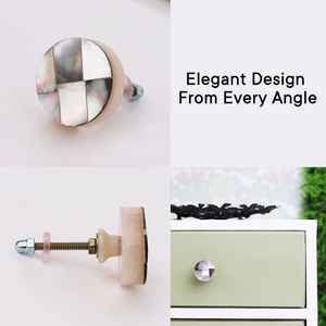 ลูกบิดดึงกระดูกและไม้ถูพื้นแบบ100% สำหรับห้องครัวตู้เสื้อผ้า - Product Image 3