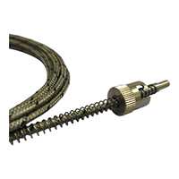 Sonde de température industrielle à haute précision, thermocouple de type J, non mis à la terre, fer-constantan