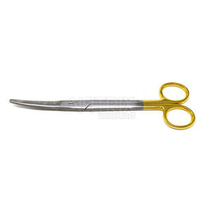 กรรไกรเมทเซนบัมโค้งทำจากทังสเตนคาร์ไบด์คุณภาพพรีเมียม ใช้สำหรับการผ่าตัด ใช้วัสดุที่ดีที่สุด ใช้ซ้ำได้ ขนาด 5 3/4 นิ้ว - Product Image 2