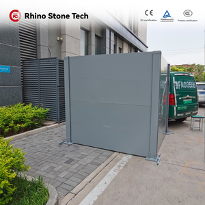 Galvanizli Çelik Yaşlanma Karşıtı Kaplama Gürültü Bariyeri Çit Japon Fotovoltaik Enerji Depolama Santrali için Ses Bariyeri - Product Image 2