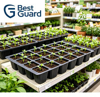 Custom blister vacuum formed plant shelter cover transparent seedling protection dome for greenhouse use