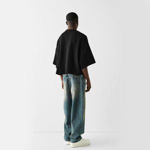 Nouveautés T-shirts pour hommes en coton premium 250 GSM à épaules tombantes T-shirts personnalisés à manches courtes en vente dans toutes les tailles et couleurs - Product Image 2