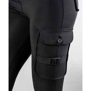 Leggings Deportivos de Cintura Alta para Mujer, al por Mayor, de Alta Calidad, con Logotipo Personalizado, sin Costuras Frontales, Suaves, para Yoga y Gimnasio - Product Image 3