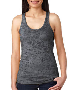 Dames personnalisées Burnout débardeurs pour Gym entraînement Fitness respirant été tricoté débardeurs broderie décoration décontracté solide - Product Image 3