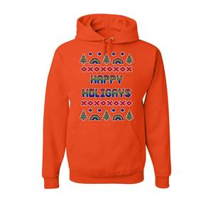 Conjunto de pantalones y Sudadera con capucha de talla grande de diseñador deportivo para hombre con estampado de logotipo personalizado, ropa deportiva de punto con cremallera para entrenamiento de gimnasio de invierno - Product Image 4