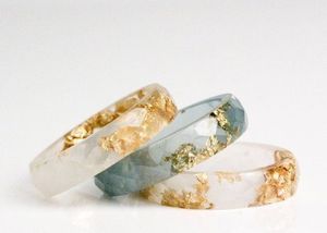 Joyería hecha a mano resina acrílico pulsera brazalete exagerado deslumbrante Multicolor ancho Irregular cuadrado acrílico pulseras para - Product Image 3