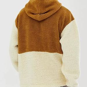 Sweat à capuche molletonné pour homme, couleur unie, chaud, doux, polaire Sherpa, unisexe, décontracté, basique, surdimensionné - Product Image 5