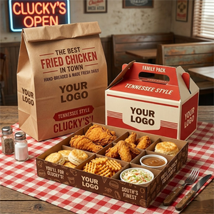 Caja Feliz Personalizada para Niños, Caja de Cartón Portátil de Grado Alimenticio - Product Image 5