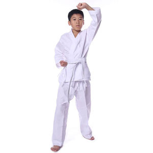 Ropa de Artes Marciales 2026, Kimono de Jiu Jitsu, Traje de Karate de Algodón Transpirable para Adultos con Logotipo, Color y Talla Personalizables - Product Image 1