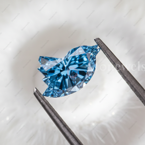 Diamants synthétiques cultivés en laboratoire certifiés IGI GIA, 5 carats, vente en gros, HPHT CVD, fantaisie bleu, VVS VS, diamants de type sparrow - Product Image 3