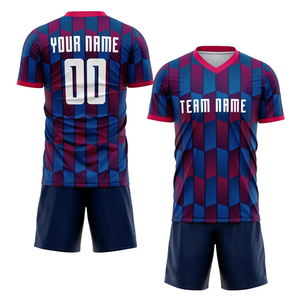 Nouvelle saison derniers ensembles d'uniformes de vêtements de football pour vêtements de sport de couleur personnalisée kit de maillot de football de club à séchage rapide fabriqué au Pakistan - Product Image 4