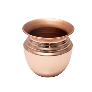 กระถางน้ำทองแดงแบบประหยัดพลังงาน คุณภาพสูง สำหรับใช้ในทุกเทศกาลและพิธีบูชาที่บ้าน - Product Image 5