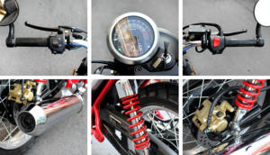 Espejo lateral deportivo Inyección electrónica <span class=keywords><strong>Moto</strong></span> CGX150 Motocicletas de calle Espejo lateral deportivo Motocicleta Gasolina - Product Image 4