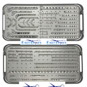 ชุดเครื่องมือผ่าตัดออร์โทพีดิกส์เครื่องมือศัลยกรรมกระดูกแบบครบวงจร - Product Image 3