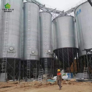 Silo à fond trémie pour usine de mouture de céréales, stockage de riz et de paddy |   Structure en acier à longue durée de vie - Product Image 1