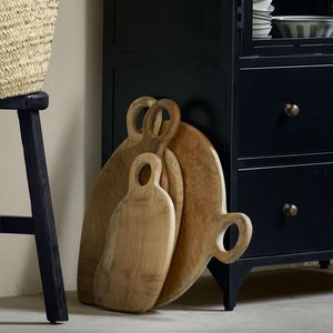 เขียงไม้ที่มีสีและขนาดที่กำหนดเองสำหรับเสิร์ฟและหั่นผักและผลไม้ - Product Image 5