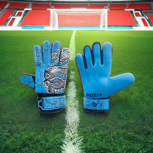 Gants de gardien de but professionnels multi-couleurs en mousse Hifoam, impression personnalisée, protection intégrale des doigts, vente en gros, équipement sportif. - Product Image 1