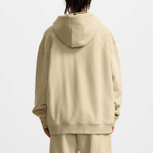 Blank Classic Pre-Shrink Men Hoodies 300 GSM Thick Fleece Unisex Hip Hop Oversized High <b>Funnel</b> Neck Hood Hoodies with logo - Product Image 3