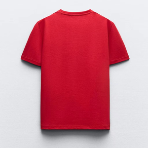 Camiseta de mujer nueva venta al por mayor activa Jogger Oversize manga corta venta al por mayor Gran oferta camiseta Casual Wear camiseta - Product Image 5