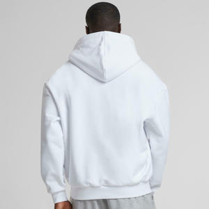 Personnaliser en gros 100% coton pull à capuche pour hommes 100% coton de haute qualité avec logo personnalisé et broderie pour l'hiver - Product Image 2