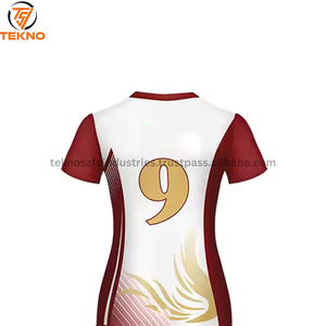 Ropa deportiva, uniforme de voleibol de mejor diseño, material de poliéster 100%, uniforme de voleibol de precio más bajo, servicio OEM - Product Image 2