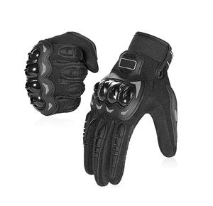 Gants de moto antidérapants en cuir du Pakistan - Product Image 2