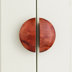 Wood Door Handle <b>Wooden</b> Furniture <b>Drawer</b> Knobs <b>Desk</b> Kitchen Cupboard Furniture Wood Door Handle - Product Image 6