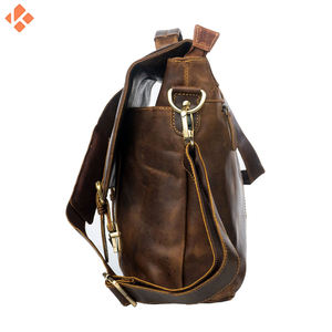 Nouveau sac à dos pour ordinateur portable en cuir véritable couleur design personnalisé à la mode pour hommes avec doublure de luxe antivol pour l'extérieur - Product Image 3