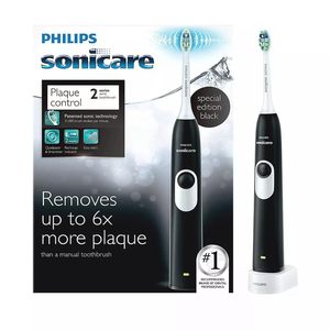 แปรงสีฟันไฟฟ้า Philips Sonicare ProtectiveClean 4100 แบบชาร์จได้, ควบคุมคราบพลัค, บรรจุภัณฑ์กล่องสีน้ำตาล, สีดำ - Product Image 6