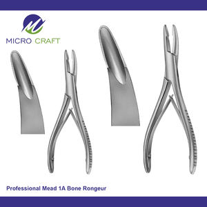 Alicates profesionales para rounger de hueso Alicates dentales Alicates de acero de grado médico disponibles Acabado opaco y espejo Fabricante Pakistán - Product Image 2