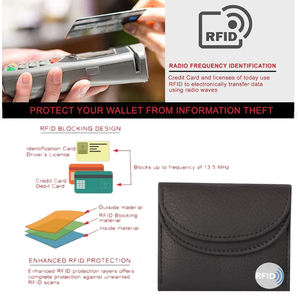 กระเป๋าสตางค์หนังแท้สำหรับผู้หญิงป้องกันสัญญาณ RFID ได้ตามต้องการกระเป๋าสตางค์สำหรับผู้หญิงจากอินเดีย - Product Image 6