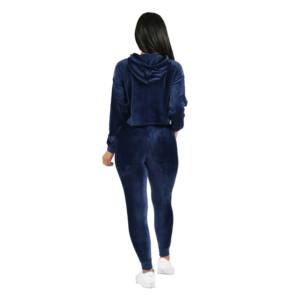 Conjunto Deportivo de Invierno para Mujer, Talla Adulto, 100% Algodón Velour, Personalizable con Botones, con Características Ecológicas, Venta al Por Mayor - Product Image 3