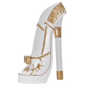 Chaise en forme de chaussure à talons hauts, bois massif, écologique, luxe, surdimensionnée, meubles décoratifs, boutique, salon, salle d'exposition, décoration intérieure - Product Image 6