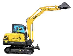 Per il nuovissimo E655H 6 Ton idraulico Mini cingolato escavatore con Weichai motore ingranaggio PLC ad alta efficienza-prezzo basso di vendita - Product Image 2