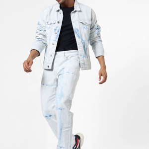 Chaquetas Vaqueras Ajustables para Hombre Más Vendidas con MOQ Bajo / Chaquetas Vaqueras Modernas de Nueva Llegada con Logotipo Personalizado - Product Image 1